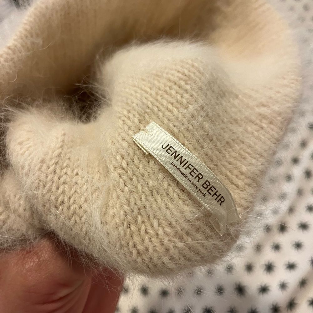 Jennifer Behr Crystal Embellished Alpaca Knitbeanie — image 2 of 5